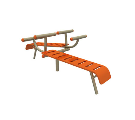 双位仰卧起坐板