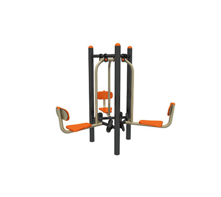 三位坐蹬训练器